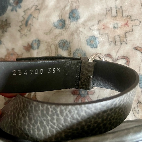 Gucci Old Libeccio Anthracite Platform Heels - Picture 4 of 9